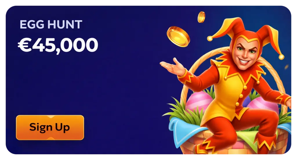 Manekispin Casino Egg Hunt Event with €45,000 Prize Pool