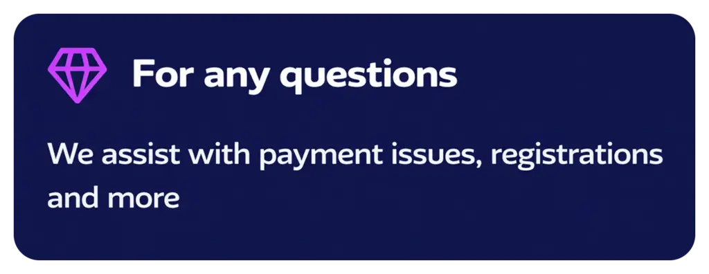 Manekispin Customer Support for Payments Registration and General Assistance