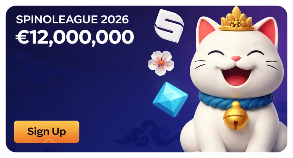 Spinoleague 2026 €12,000,000 Tournament Event at Manekispin Casino